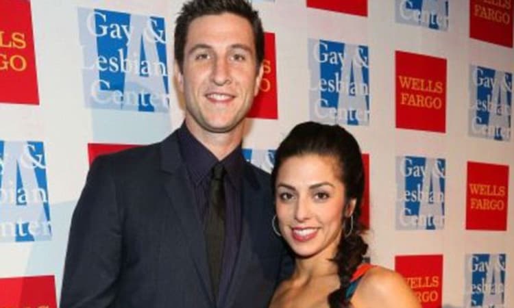 Pablo Schreiber together with his ex wife Yoga instructor Jessica Monty