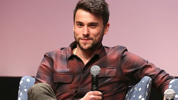 The American actor and singer Jack Falahee