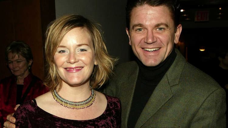 John Michael Higgins together with his wife Margaret Welsh