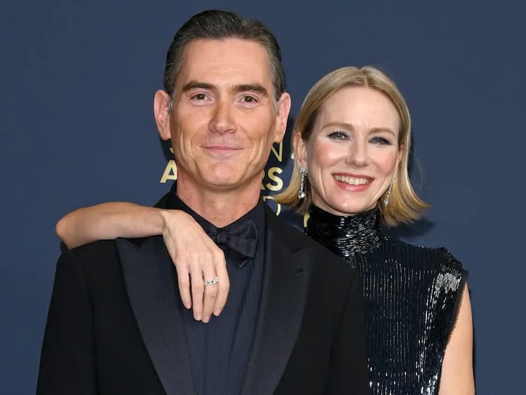 Billy Crudup with his wife Naomi Watts