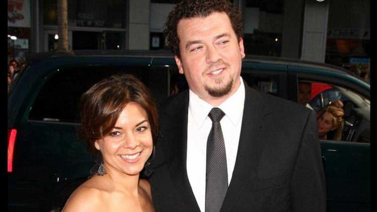 Danny McBride together with his partner Gia Ruiz