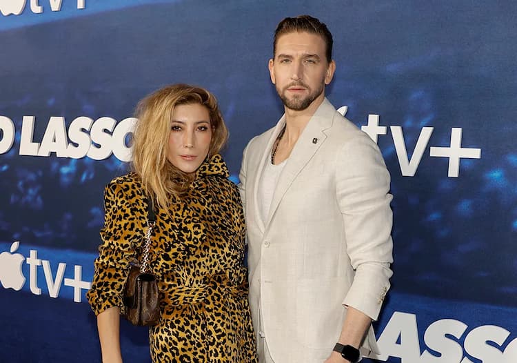 Dichen Lachman together with her husband Maximilian Osinski