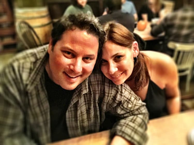 Greg Grunberg together with his wife Elizabeth Grunberg