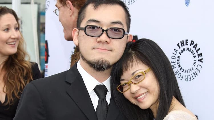 Keiko Agena together with her husband Shin Kawasaki