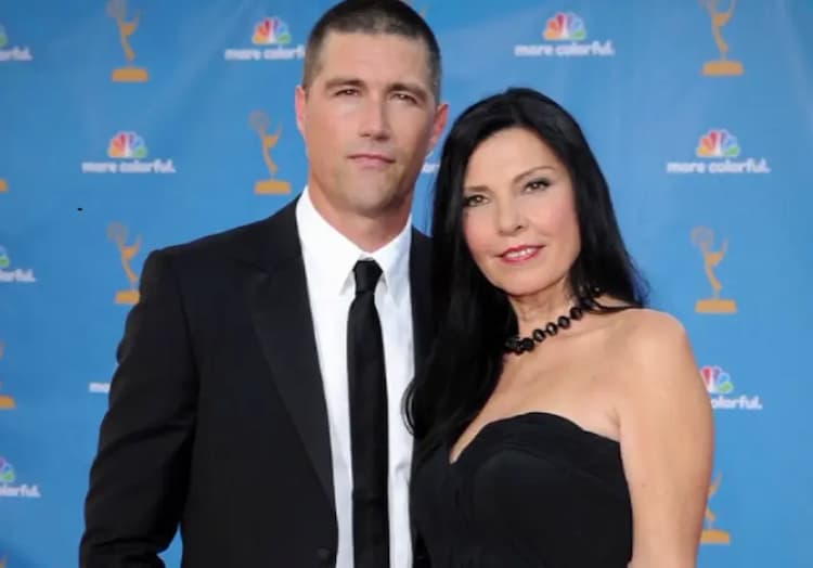 Matthew Fox together with his wife Margherita Ronchi