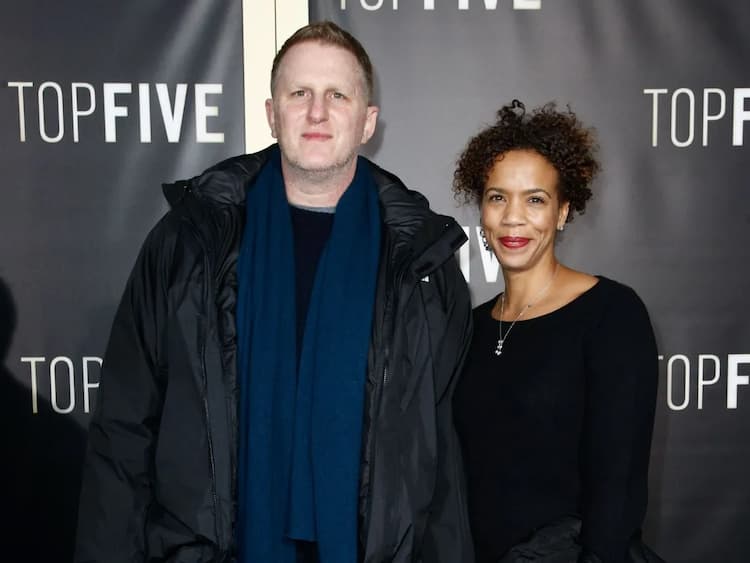 Michael Rapaport together with with her ex Kebe Dunn 