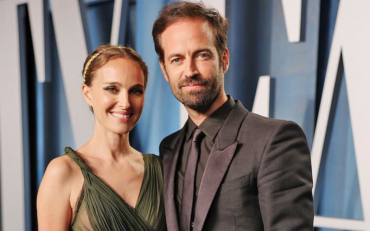 Natalie Portman together with Benjamin Millepied 