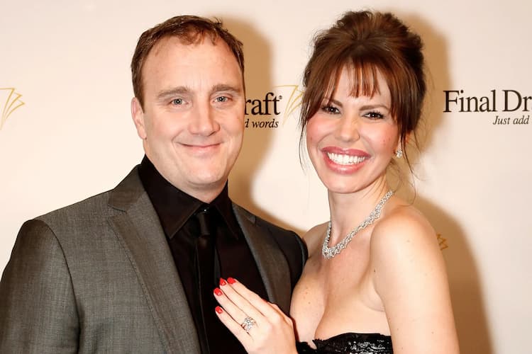 Nikki Cox with her ex husband Jay Mohr