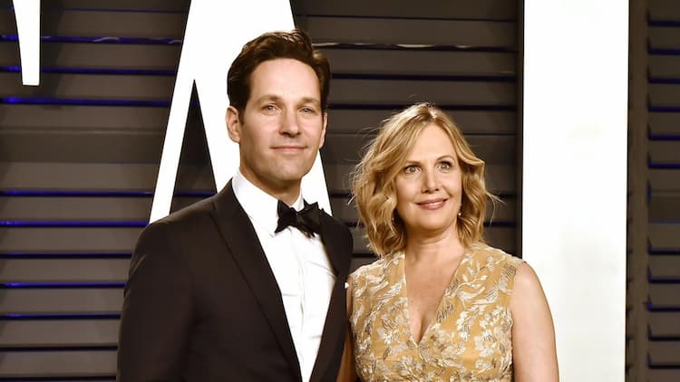 Paul Rudd together with his wife Julie Yaeger