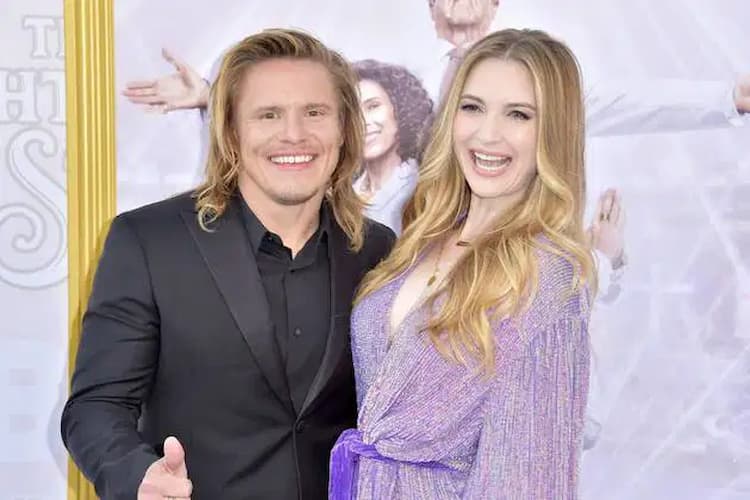 Tony Cavalero together with his wife Annie Cavalero