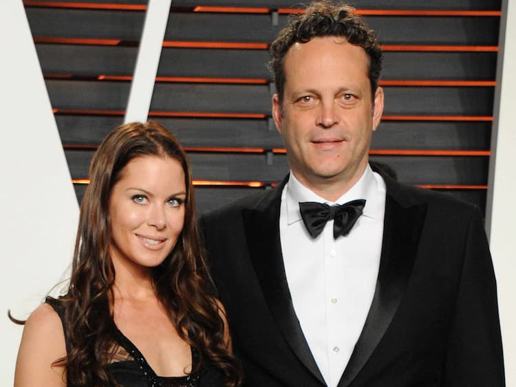 Vince Vaughn together with his wife Kyla Weber