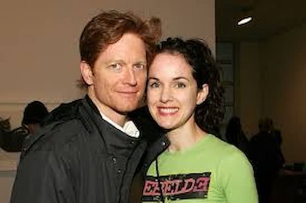 Eric Stoltz with his wife Bernadette Moley